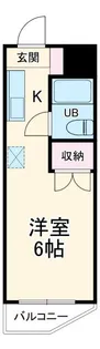 サンハイツ妻田【3階】の間取り