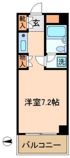 ライオンズマンション新宿東公園【4階】の間取り
