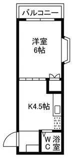 アミーズ荻窪【1階】の間取り
