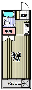 プチメゾン滝谷【3階】の間取り