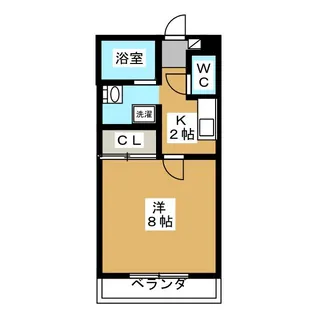 ルミエールI【2階】の間取り