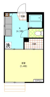 SHM飯塚コーポC【1階】の間取り
