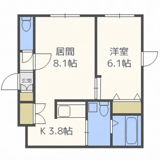 プレシャス弐番館【3階】の間取り