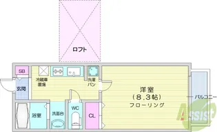 フォレストスクウェア【1階】の間取り