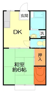 クロノス菫平【1階】の間取り