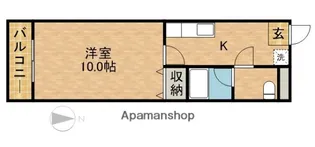 ベルウッド【3階】の間取り