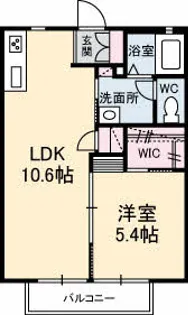 ミラベル大町東【1階】の間取り