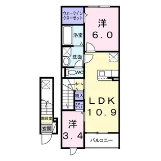 オハナハウス【2階】の間取り