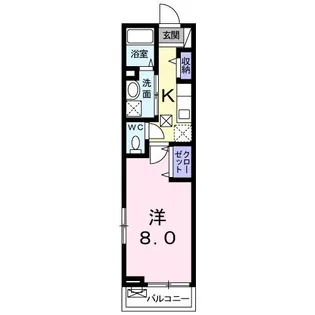 エスポワール【1階】の間取り