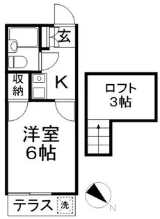 サニースポット【1階】の間取り