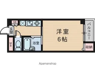 ボアミリッチI【4階】の間取り