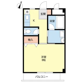 モアチェリー【住居部分】【3階】の間取り