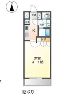 Cotton Classic(コットンクラシック)【2階】の間取り