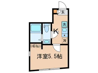 グレイシア川崎西口【1階】の間取り