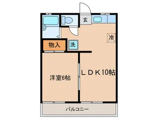 Kハイム【2階】の間取り