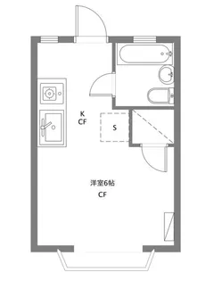 メゾンブラン高橋【2階】の間取り