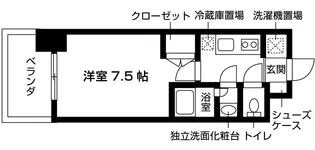 グランハイム山手通【12階】の間取り