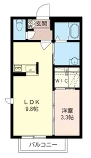 ラパンST【1階】の間取り