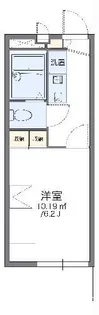 レオパレスもとい【2階】の間取り