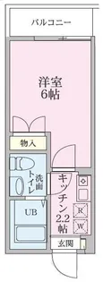 パルティール・デュオ【1階】の間取り