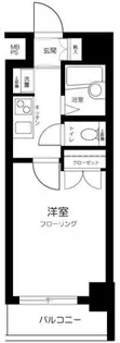 スカイコート笹塚駅前【8階】の間取り