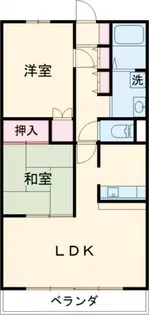 ボヌール鈴木【4階】の間取り