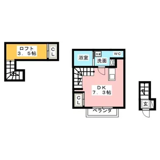 Fine plus【2階】の間取り
