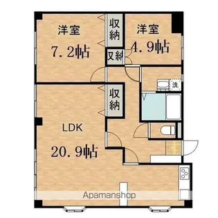 グランドメゾン【1階】の間取り