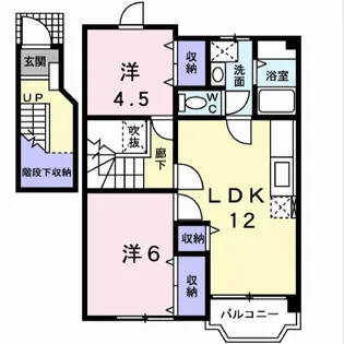 ブライトメゾン【2階】の間取り