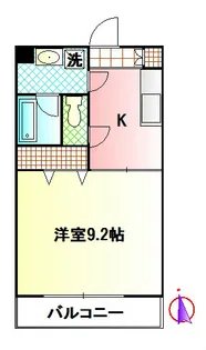 カルム【3階】の間取り