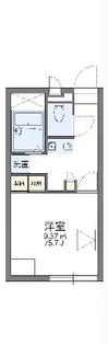 レオパレスViento【2階】の間取り