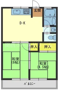 柴田マンション【3階】の間取り