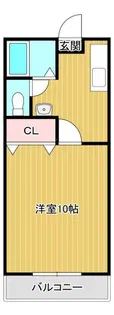 ハイツルナ1【1階】の間取り
