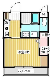 メゾンラフォーレ【1階】の間取り