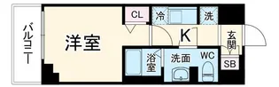 レジデンス船橋東中山【1階】の間取り