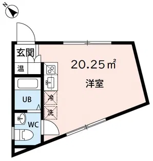 カノレーゼ大山【2階】の間取り