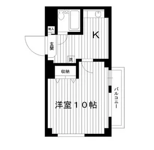 ブロケード練馬【5階】の間取り