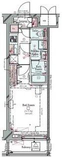プラシア蒲田 THE GRAND RESIDENCE【2階】の間取り