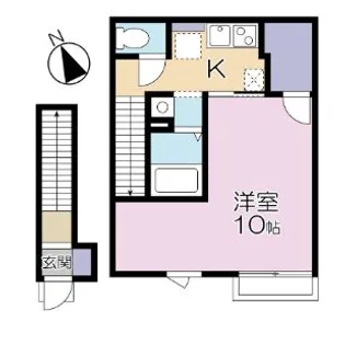 リバーパーク隅田I【2階】の間取り