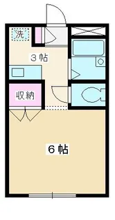 メゾンプリムローズ【1階】の間取り