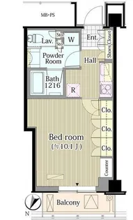 メルクマール京王笹塚レジデンス【11階】の間取り