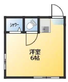 東京都小金井市中町3【アパート】の間取り