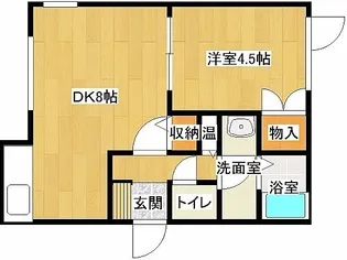 双葉の杜D【2階】の間取り