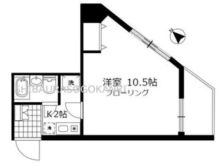 シャトル芝公園【3階】の間取り
