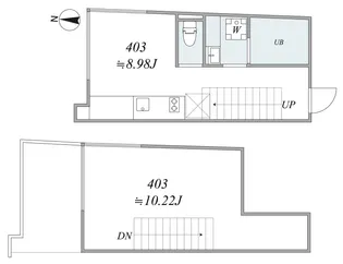 trias317【4階】の間取り