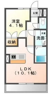 香川県善通寺市原田町【アパート】の間取り