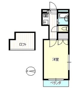ベストハウス防府駅前【2階】の間取り