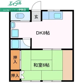 ツインビーテラス波切【1階】の間取り