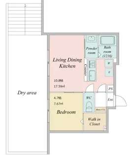 LiveFlat学芸大学【3階】の間取り