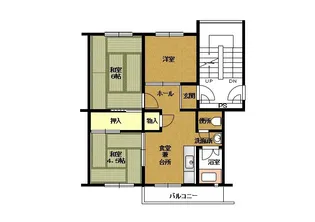 伊川谷(4)【2階】の間取り